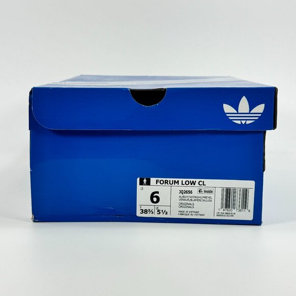 Adidas Forum Low Cl \'Aurora Ivy/Wonder White/Preloved Yellow\' JQ2656 Multi Size main image 16